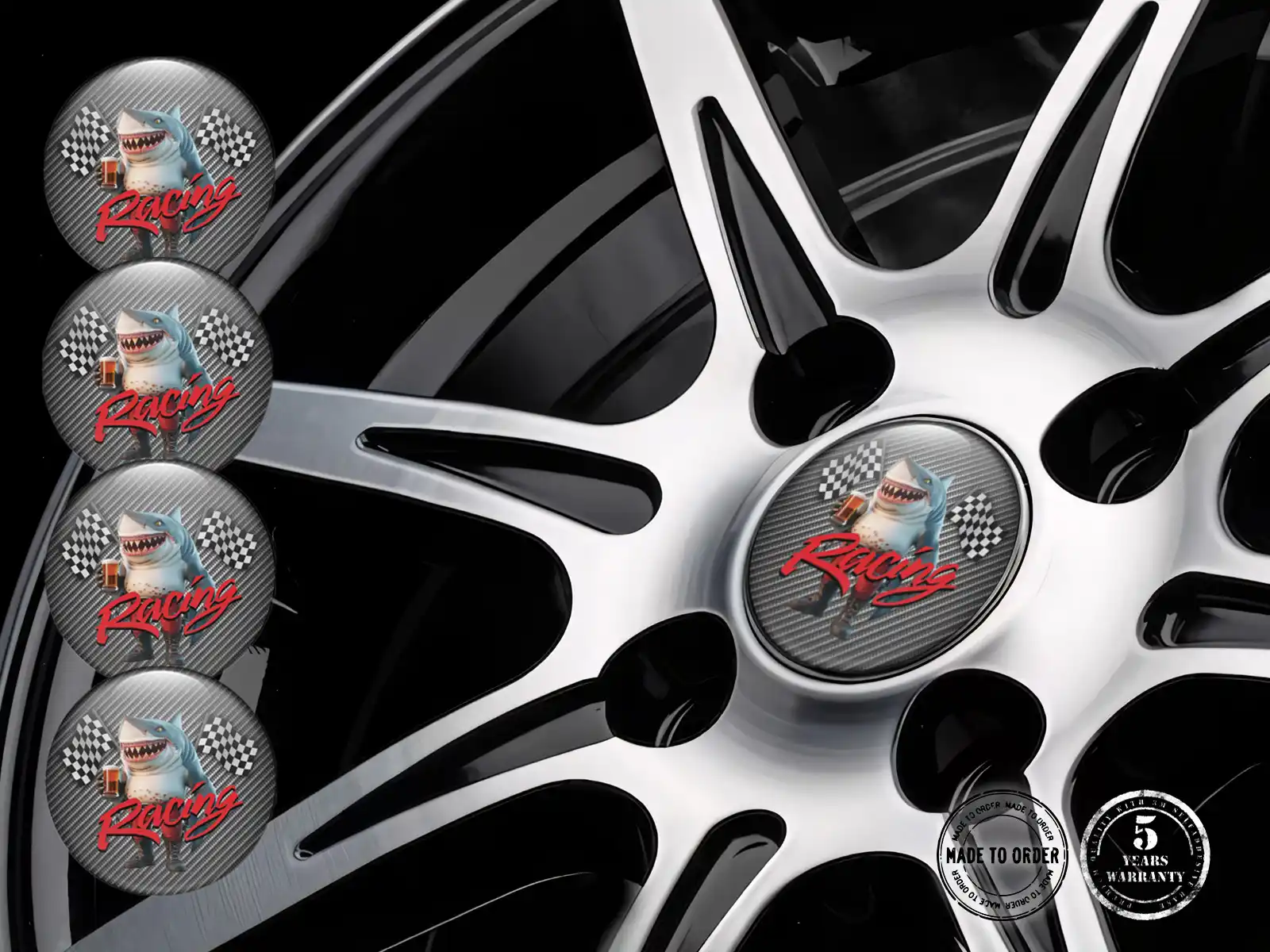 Epoxy Dome Stickers Edition High-Quality Car Labels